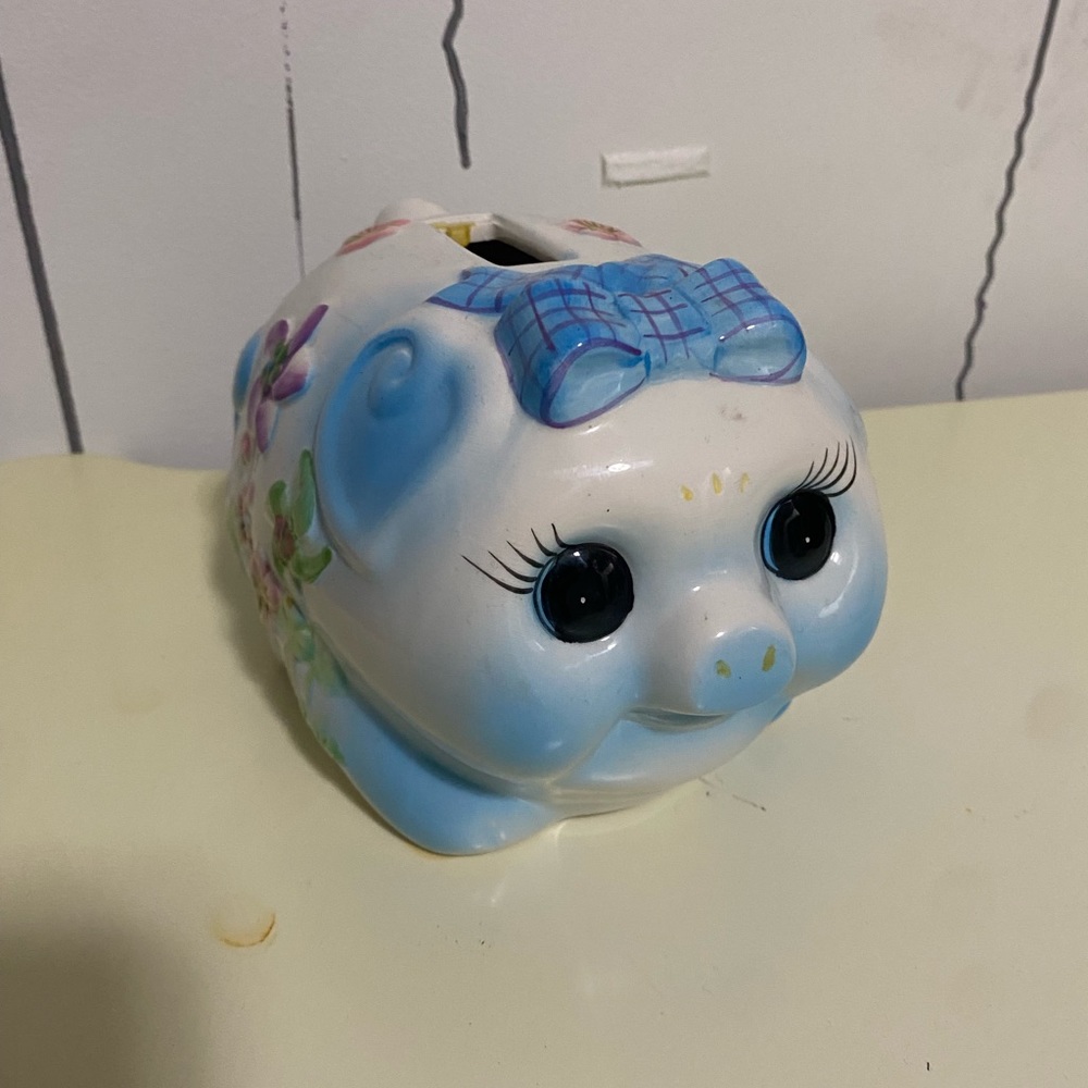 Vintage ceramic piggybank